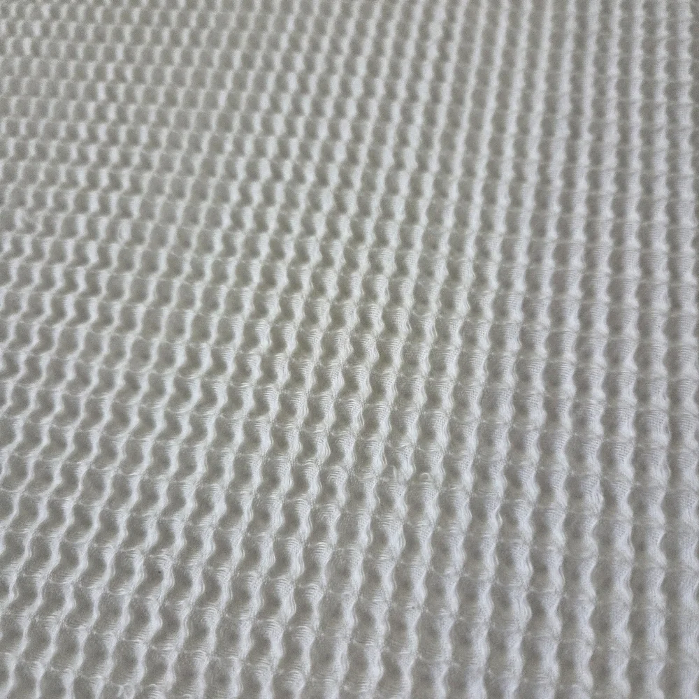 Vintage/Discontinued Matouk King Coverlet 86×89 Actual Off White Waffle Weave